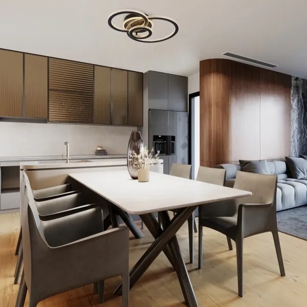 Rabalux 71392 - Dimmelhető LED mennyezeti lámpatest MAZIAR LED/40W/230V 3000-6500K + távirányító