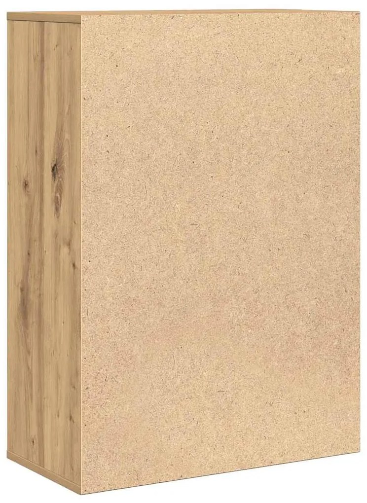 Széf fiókkal kézműves tölgy 79 x 38 x 80 cm Faanyag