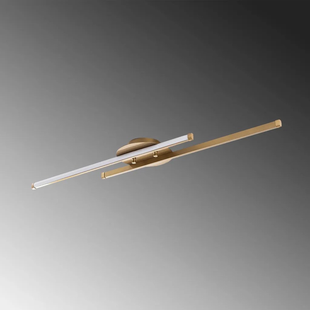 Umut 13297 arany fém LED függőlámpa, 86 x 17 cm