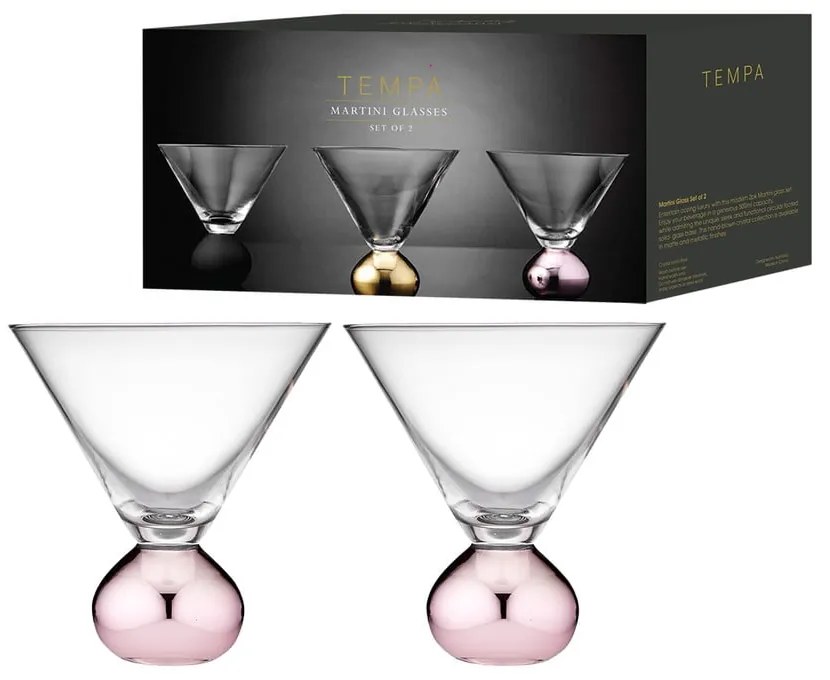 Koktélos pohár készlet 2 db-os 300 ml Astrid Rose - Ladelle
