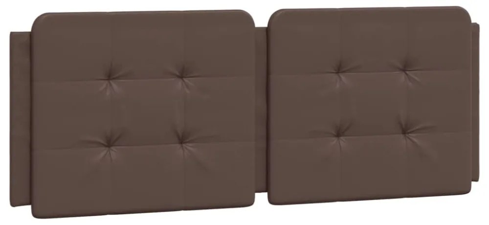 barna műbőr fejtámla párna Zadar 120 cm