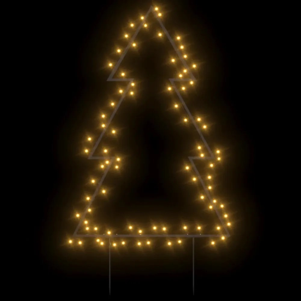 karácsonyi fa fénydekoráció 80 LED 60 cm