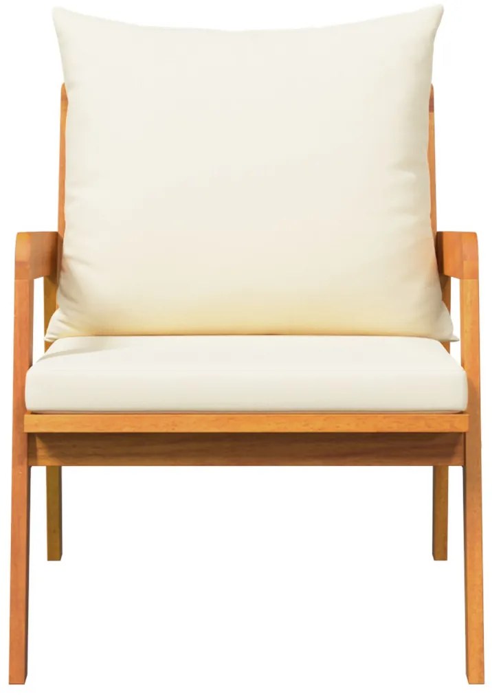 Kerti Székek 2 db 59.5x65x71.5 cm Tömör Fa Akác