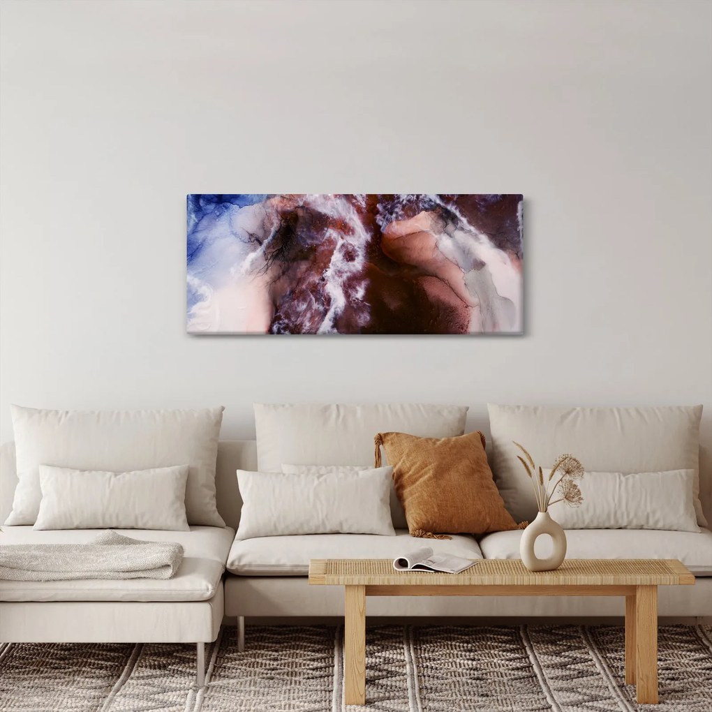 Kép - Lila márvány N⁰3 (120x50 cm)