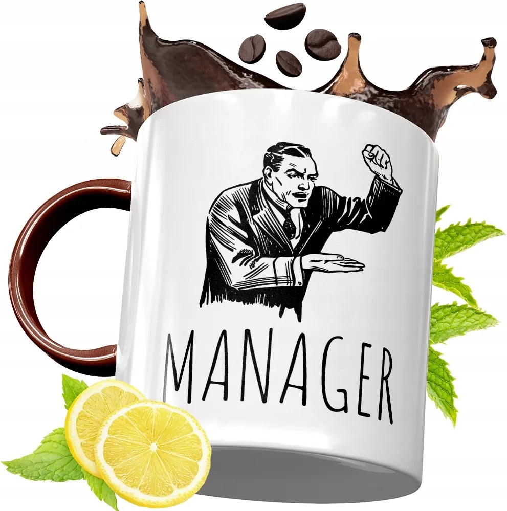 Bordó Bögre Vezetőnek Születésnapra Ajándék fényképes nyomattal