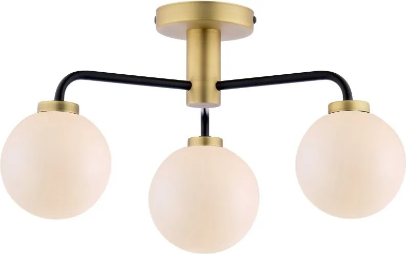 Dar Lighting modern mennyezeti lámpa lainey fehér matt fekete darlai5354-02