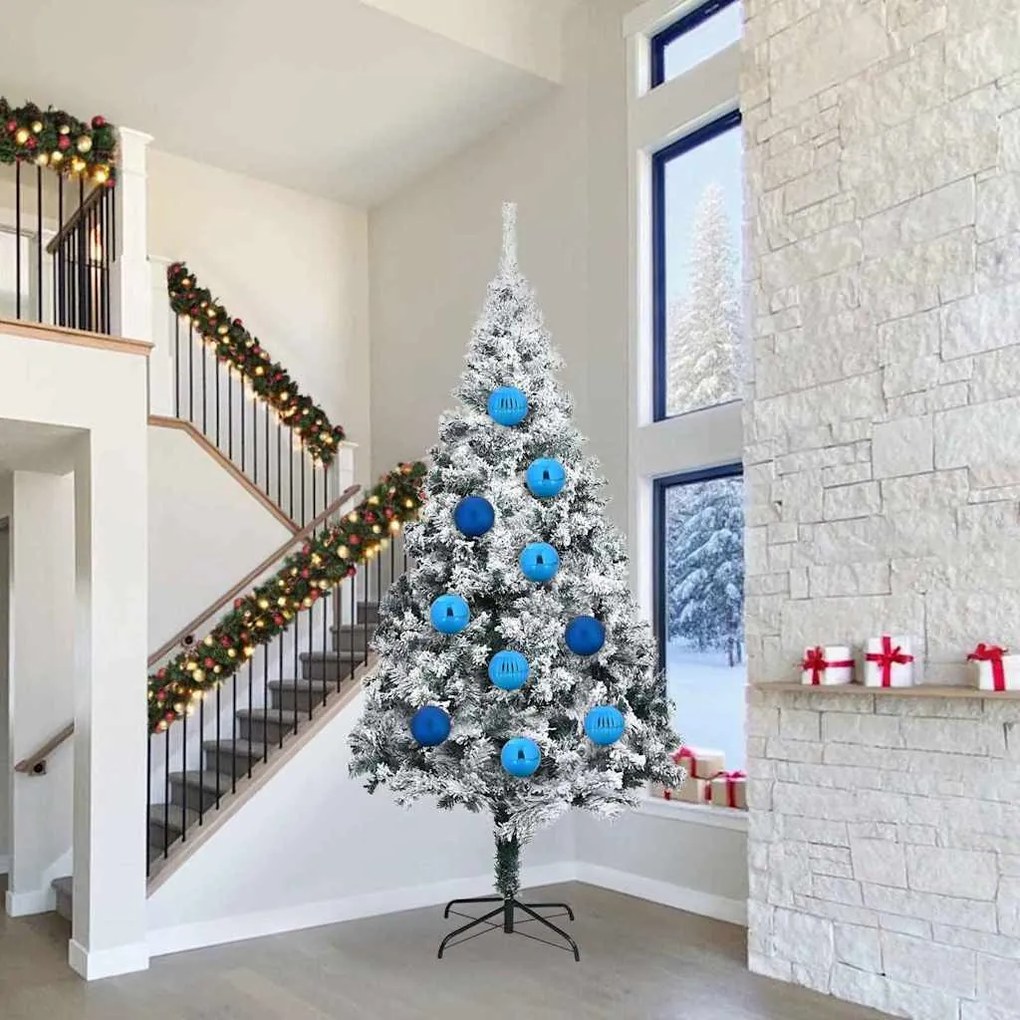 Karácsonyi Díszgömb Készlet 4 pcs Kék