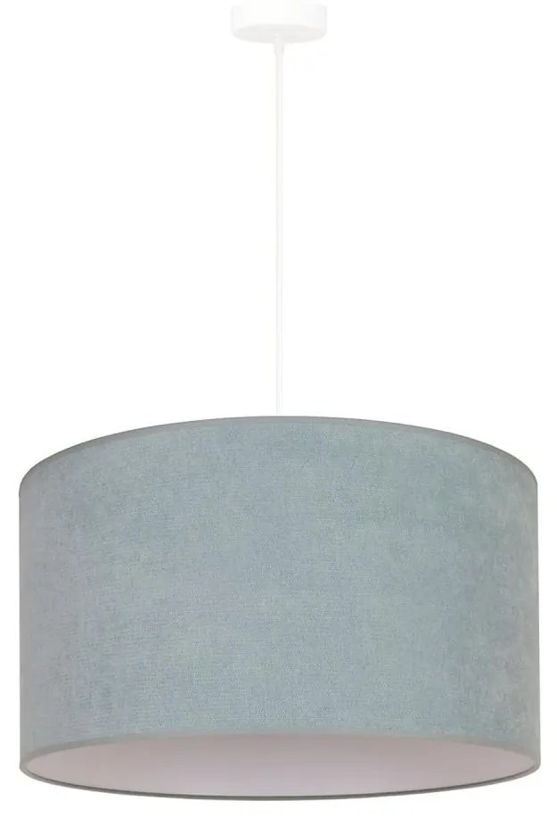 Duolla - Csillár zsinóron BRISTOL 1xE27/15W/230V átm. 45 cm zöld/fehér