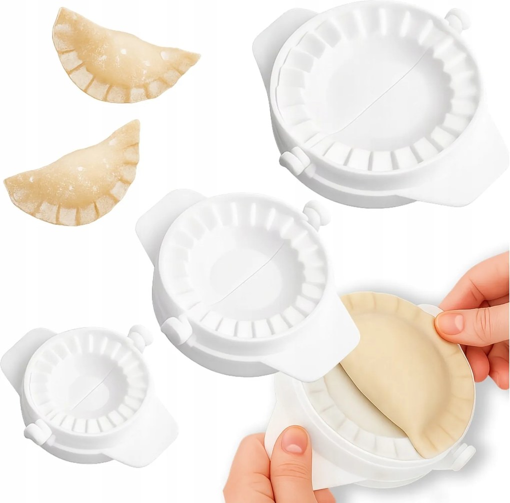 Forma borotva gombóc ragacsos fülek 3 db-os forma szett