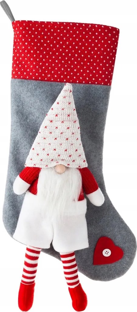 Karácsonyi Zokni 50 CM Karácsonyi Dekoráció Kandalló Otthonra