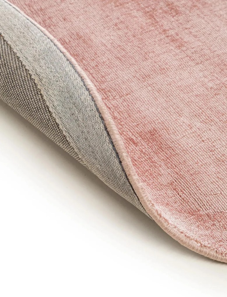 Viscose Rug Round Nova Rose ø 160 cm round