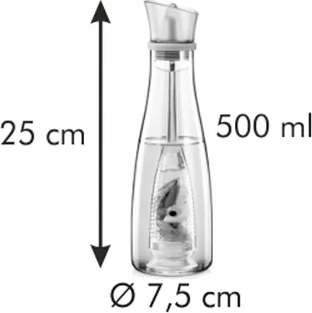 Tescoma VITAMINO olajtartó 500 ml, áztató szitával, , 500 ml