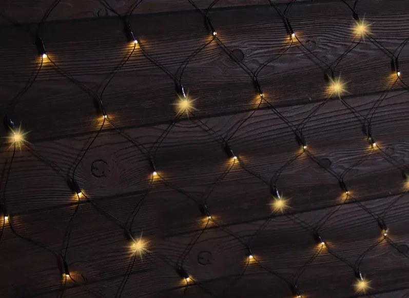 Led háló 3,6W b.meleg kültéri vagy lakás 5+1+1 5M IP44