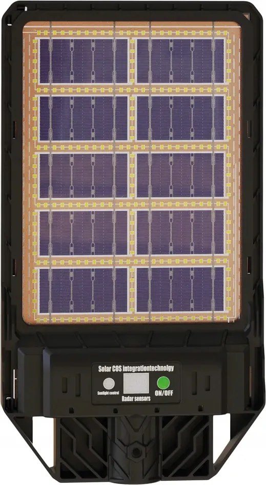 50W-os Led napelemes lámpafej érzékelővel és 6500K 500lm Eko-Light