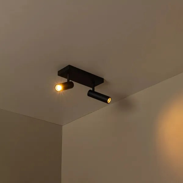 Lucide 22974/02/30 - GRADO 2xGU10/8W/230V spotlámpa, fekete