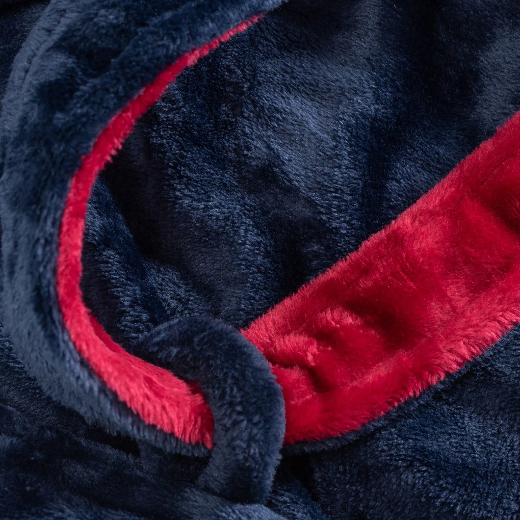 Fürdőköpeny Roger Navy Red Men m