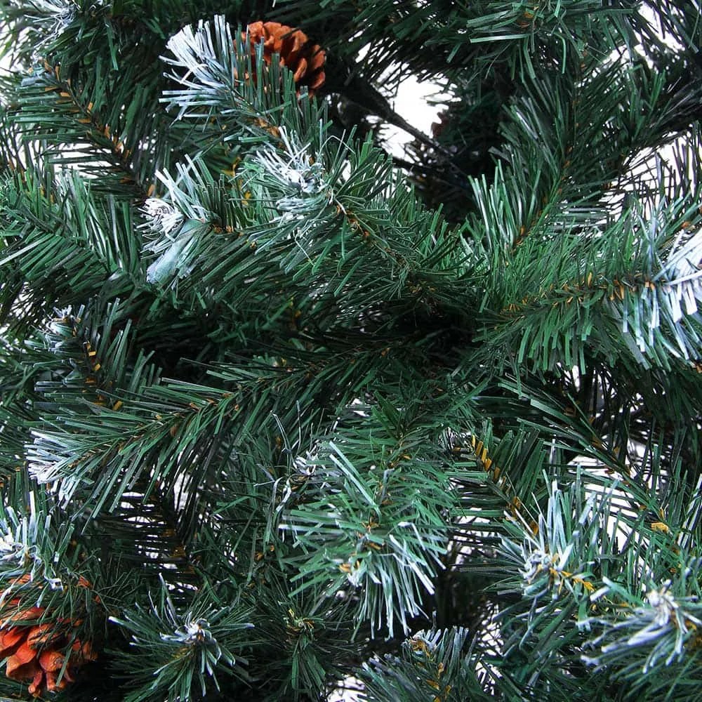 Casaria® Műfenyő karácsonyfa 180 cm hóval