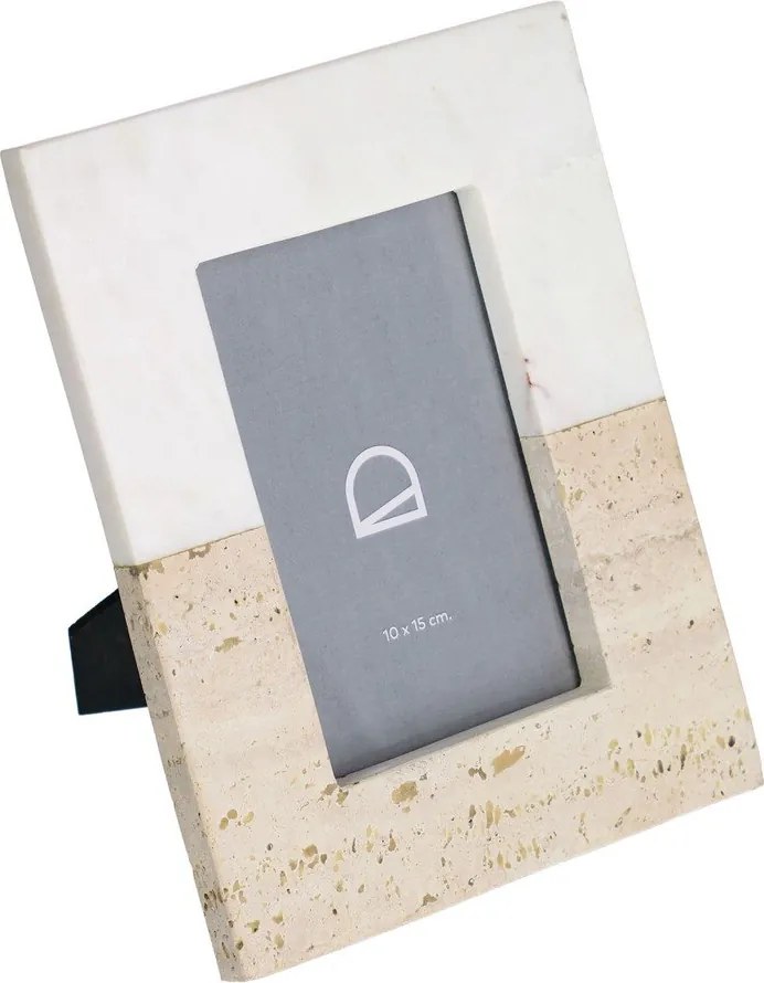 Fehér kő álló képkeret 18x23 cm Uria – Kave Home