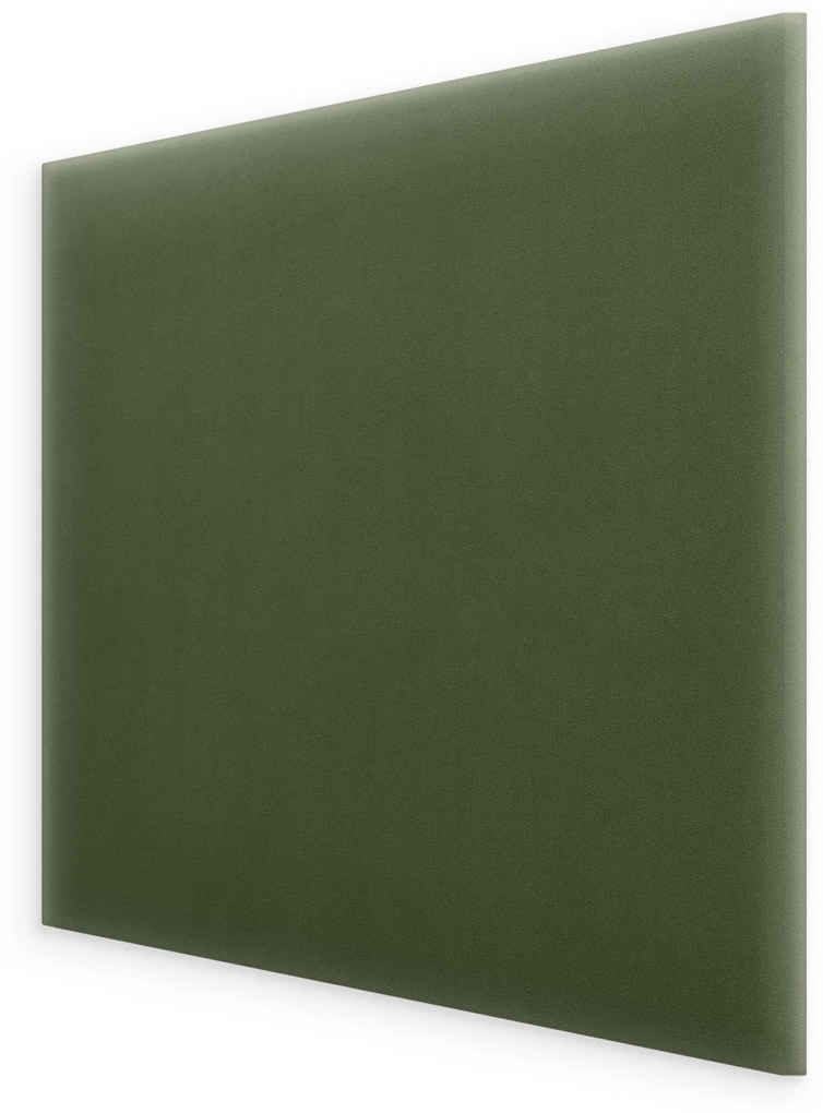 Bársony kárpitozott panel - Négyzet - 50x50cm Szín: Khaki zöld