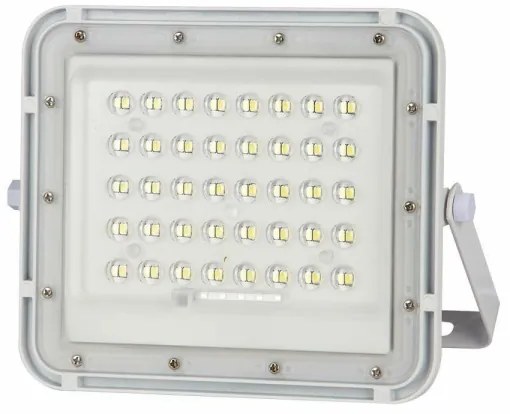LED Kültéri napelemes reflektor LED/6W/3,2V IP65 6400K fehér + távirányító