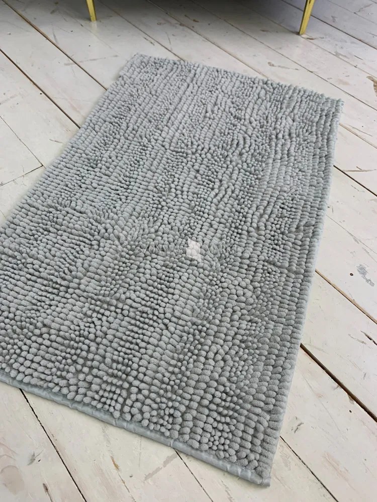 Textil szürke (grey) fürdőszobai szőnyeg 50x80 cm