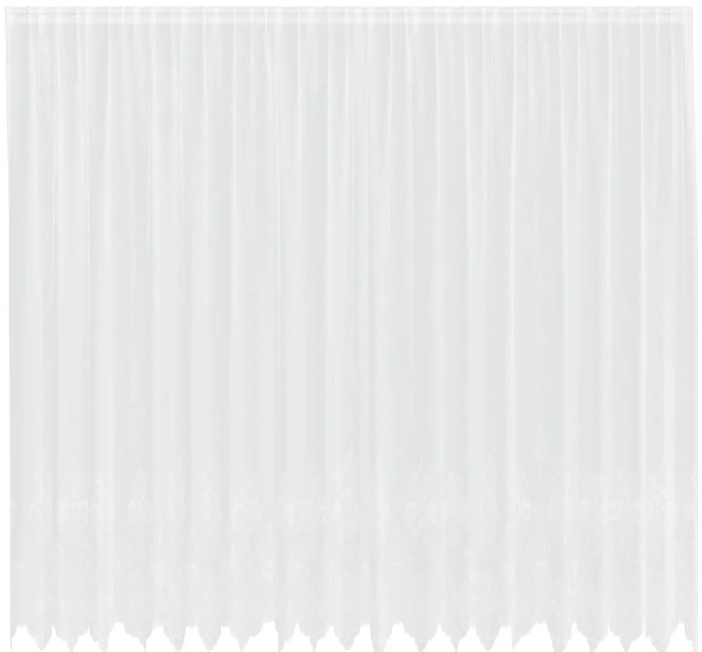 Függönyök függönyökkel Fehér 500 x 260 cm Poliészter