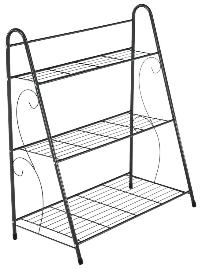 Veruma fém állvány, sötétszürke