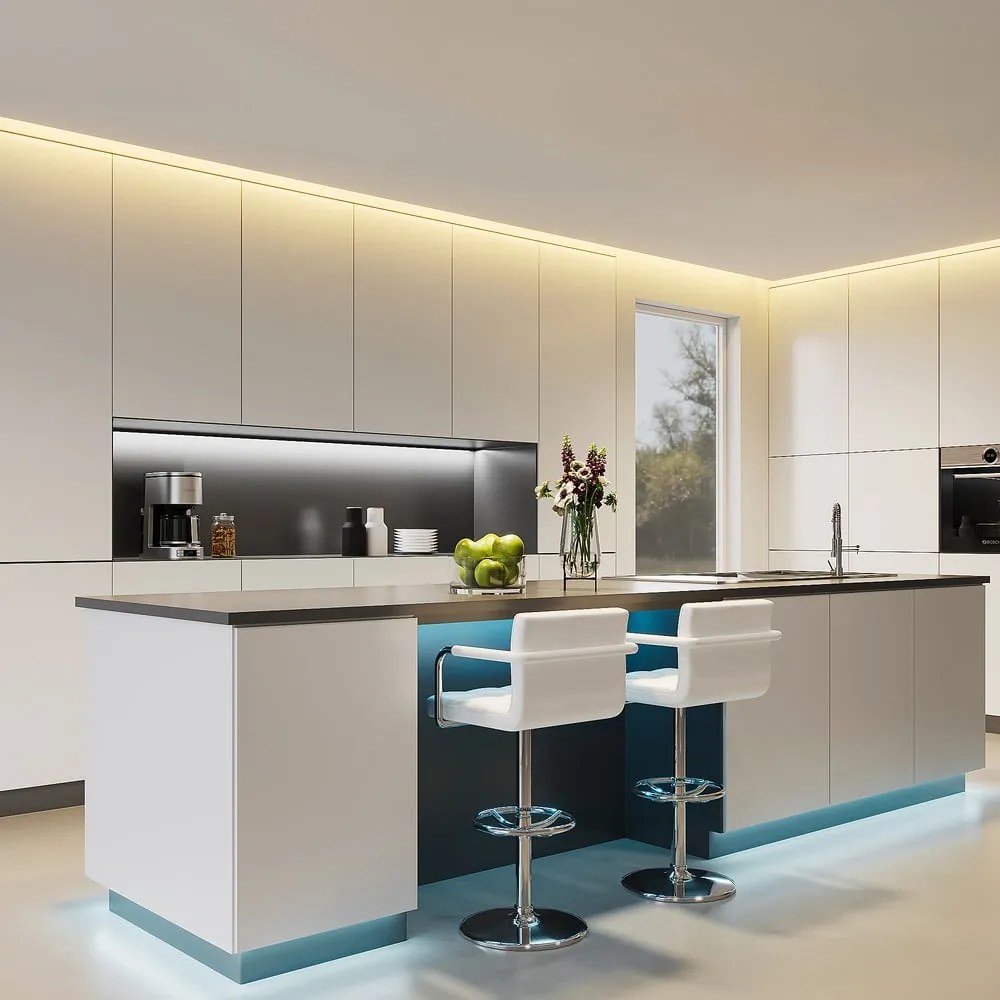 Fekete LED szalag 300 cm Chip – Trio