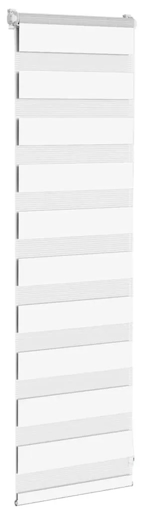 zebrafüggönnyel fehér szövetszélesség 35,9 cm poliészter