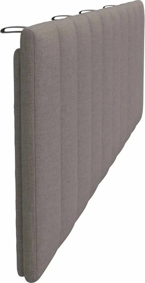 tópszínű szövet fejtámla párna Hanko 180 cm