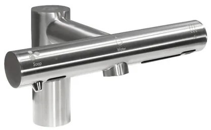 Jet Dryer AIRTAP 3az1-ben kerek kefélt rozsdamentes acél 8596220014047