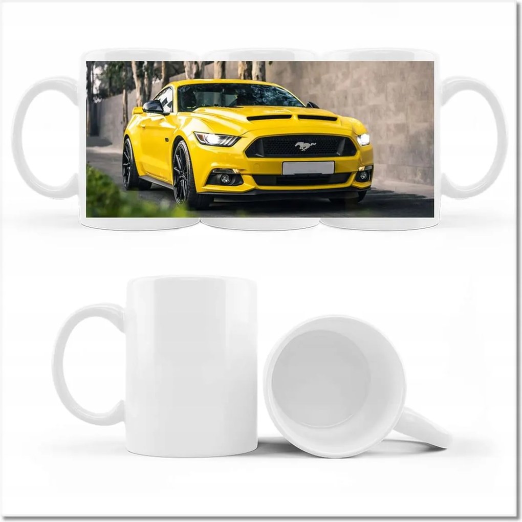 Sárga szörny mintás bögre Amerikából