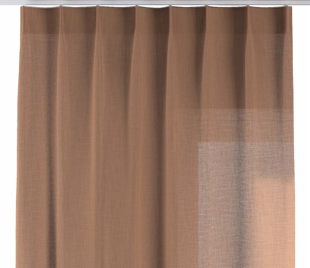 Dekoria Függöny flex akasztóval, szimpla 130x245cm, sárga árnyalatok