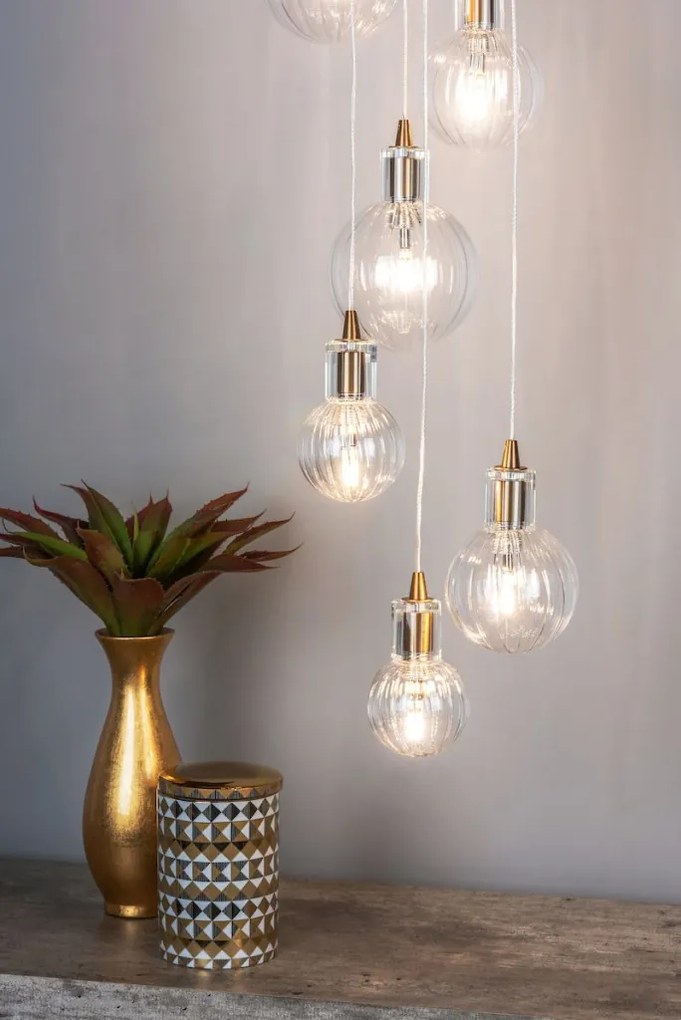 Dar Lighting DITA DIT2342 Függőlámpa 10x20W/G4