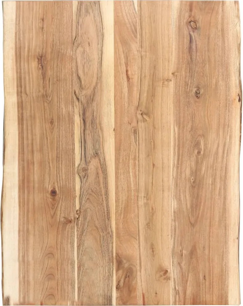 vidaXL tömör akácfa asztallap 80 x (50-60) x 3,8 cm