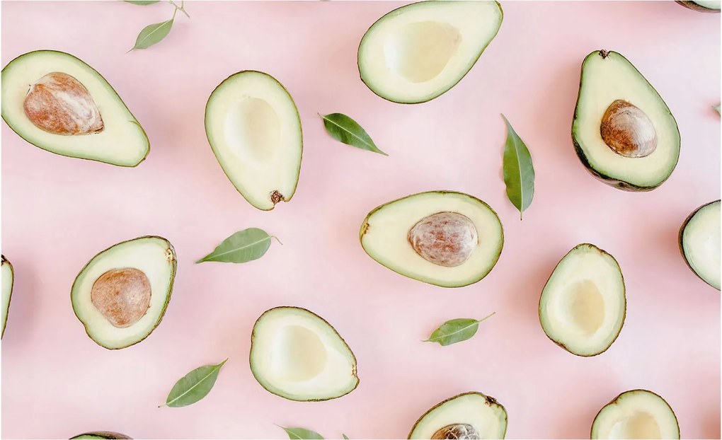 Fotótapéta Flizelin Dekoratív Hálószoba Avokádó kompozíció 416x254