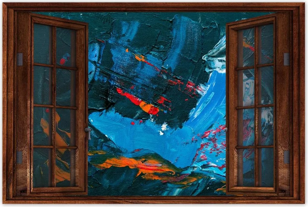 Poszterek 90x60 Absztrakt Ike