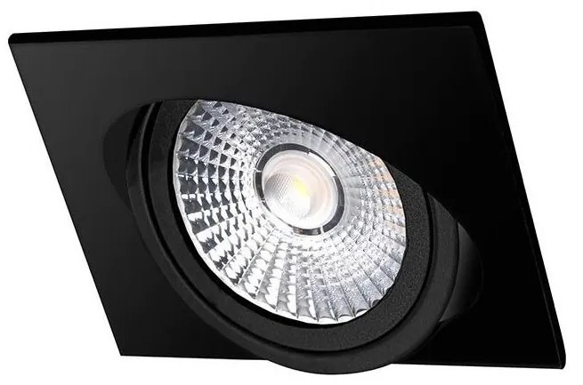 LED Beépíthető lámpa LED/18W/230V 4000K 11,5x11,5 cm fekete