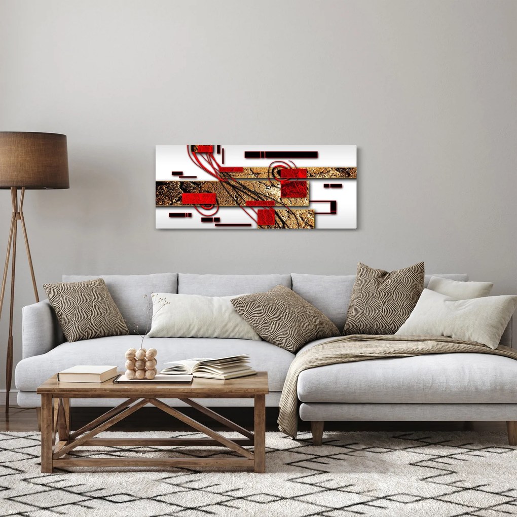 Az absztrakció képe (120x50 cm)