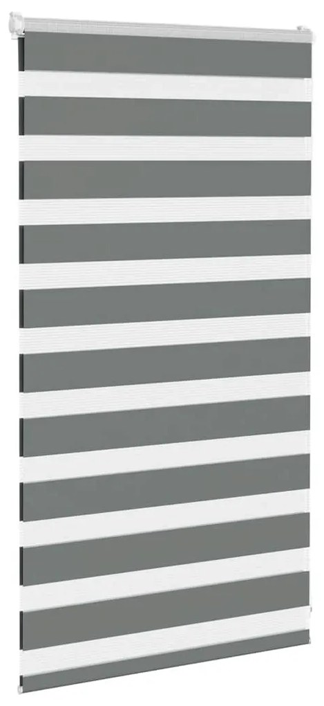 zebrafüggönnyel sötét szürke szövetszélesség 75,9 cm poliészter