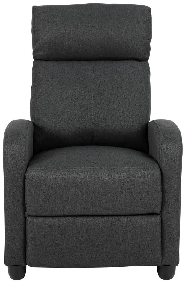 Antracitszürke relaxációs fotel Siom – Actona
