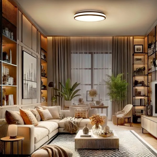 Solight WO8012 - LED Dimmelhető mennyezeti lámpa LASKOS LED/48W/230V 3000-6500K + távirányító