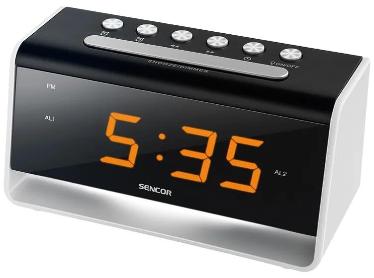 Sencor SDC 4400 W digitális ébresztőóra