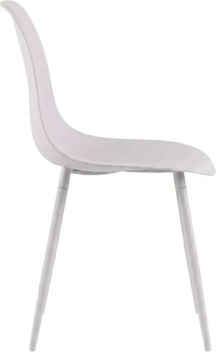 Étkezőszék OSAKA műanyag, rózsaszürke