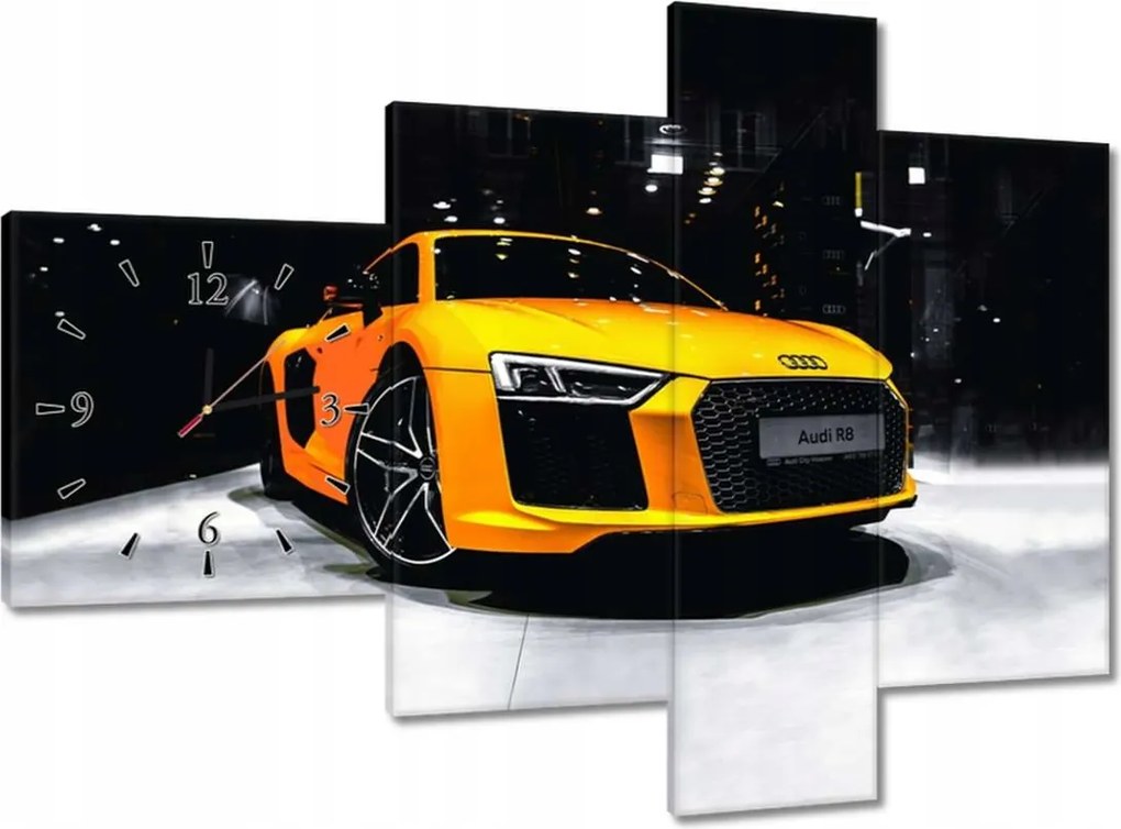 Órák 100x70 Sárga Audi R8