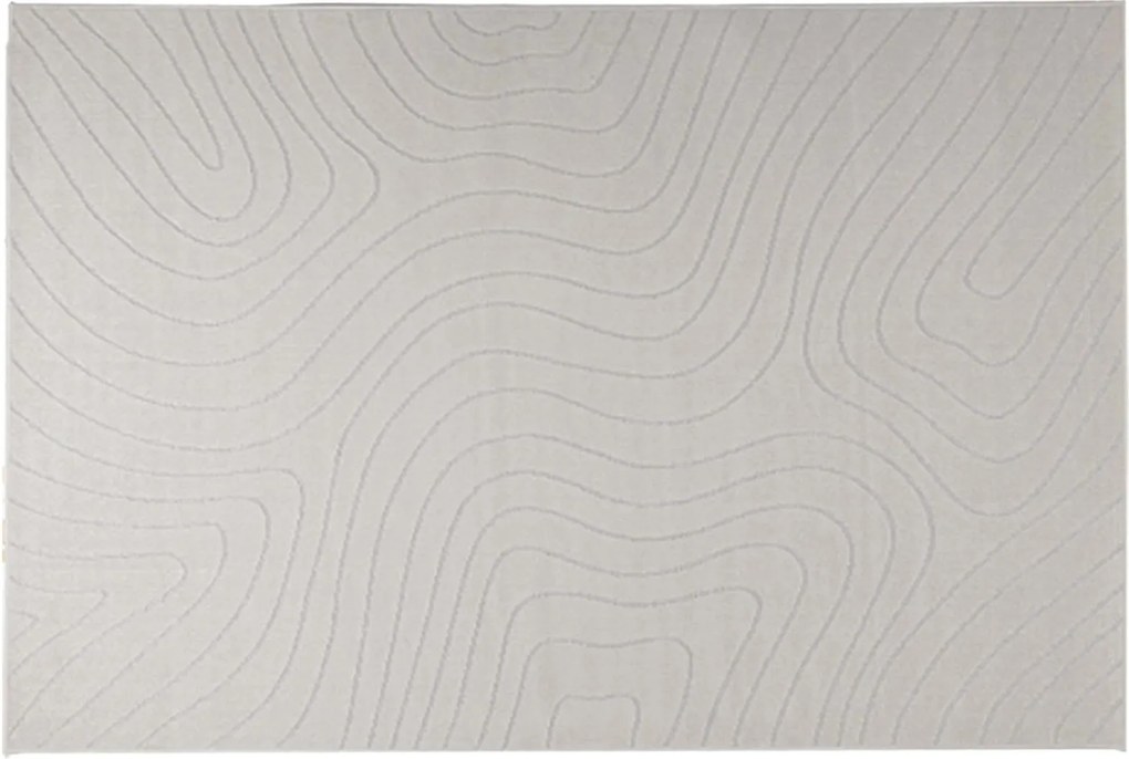 vidaXL Területszőnyegek PALMERAS Krém 280 x 200 cm Poliészter