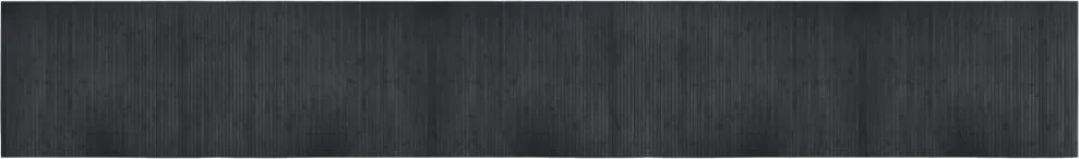 vidaXL négyszögletű szürke bambusz szőnyeg 70 x 500 cm