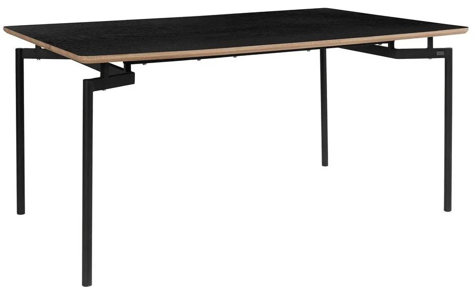Fekete étkezőasztal 90x160 cm Alto – Støraa