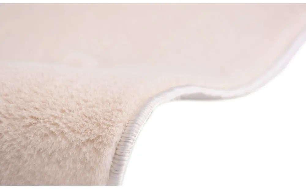 Krémszínű pamut lépcsőszőnyeg szett 16 db-os 25x65 cm Ekru – Vitaus