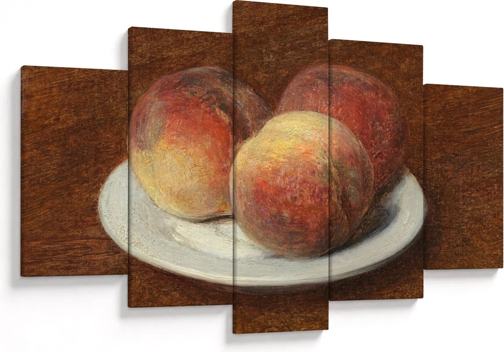 Kép - Henri Fantin-Latour, Three Peaches on a Plate, reprodukciók (150x105 cm)